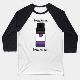 Lavender Essential Oil Baseball T-Shirt